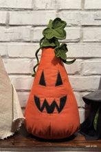 Load image into Gallery viewer, beginner sewing pattern for halloween pumpkin