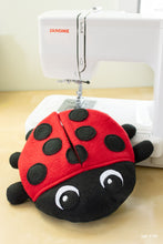 Load image into Gallery viewer, Easy Stuffed Animal Sewing Pattern - Ladybug Plush