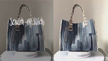 Load and play video in Gallery viewer, Headline Tote Bag Sewing Pattern + Videos