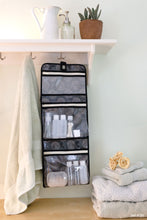 Load image into Gallery viewer, Hanging Toiletry Organizer Bag for Travel - Sewing Pattern with Video Tutorial