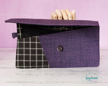 Load image into Gallery viewer, Lapel Clutch Sewing Pattern + Videos
