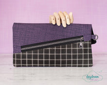 Load image into Gallery viewer, Lapel Clutch Sewing Pattern + Videos
