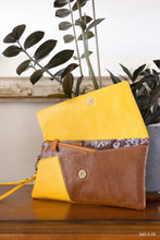 Load image into Gallery viewer, Lapel Clutch Sewing Pattern + Videos