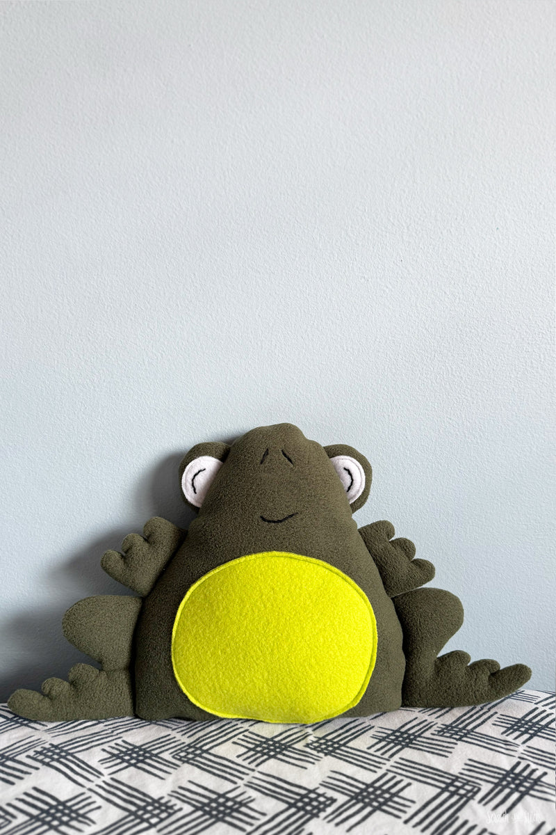 Toad Plush Sewing Pattern + Video | Stuffed Animal Pattern – Scratch ...