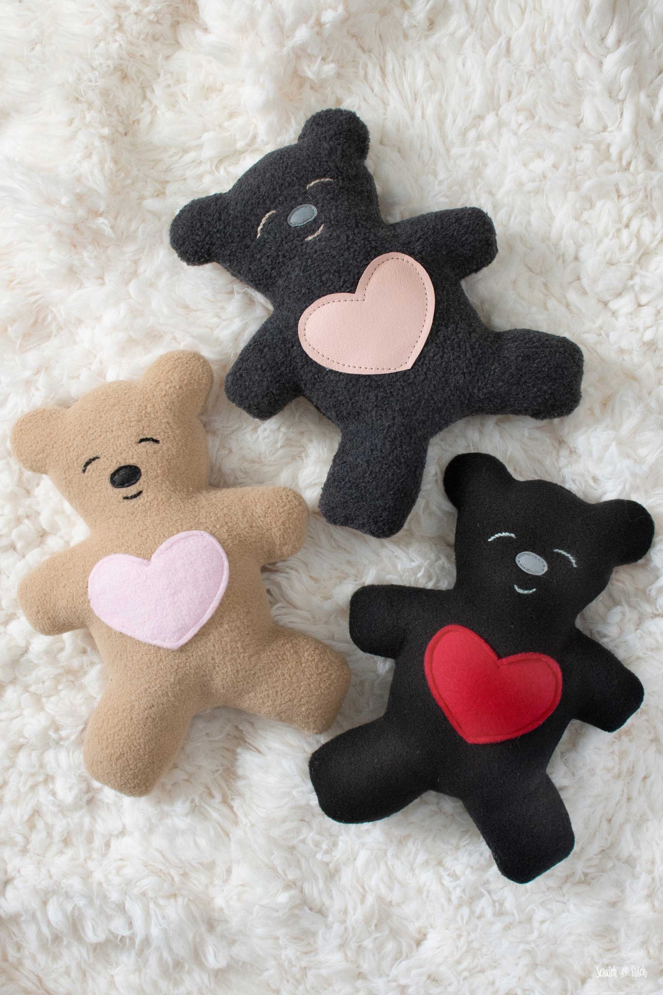 The Love Bear Sewing Pattern – Scratch and Stitch