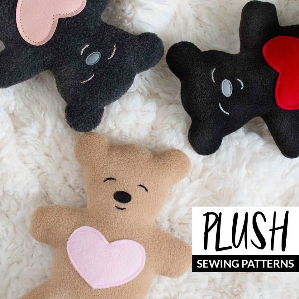 Easy Plush Sewing Patterns