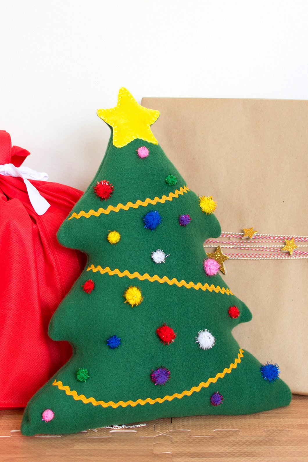 Plush Christmas Tree Sewing Pattern + Videos