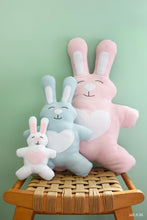 Load image into Gallery viewer, Plush Bunny Sewing Pattern in 3 Sizes with Video Tutorial
