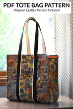 Load image into Gallery viewer, Headline Tote Bag Sewing Pattern + Videos
