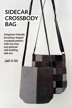 Load image into Gallery viewer, Sidecar Crossbody Bag Sewing Pattern with Add-Ons + Videos
