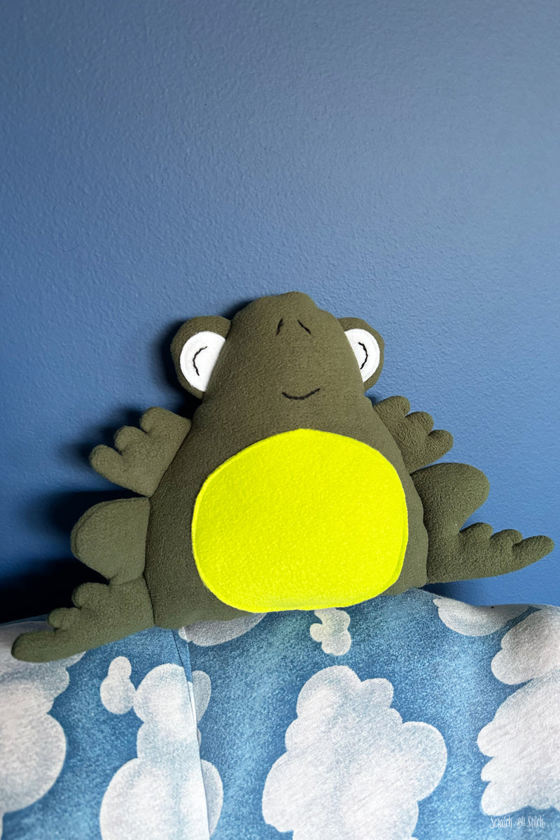 Toad Plush Sewing Pattern + Video | Stuffed Animal Pattern – Scratch ...
